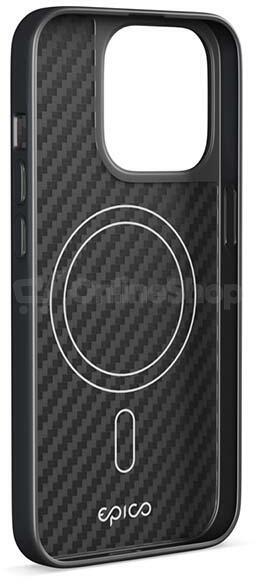 Epico Hybrid Carbon Mag+ iPhone 14 Pro Max - černá