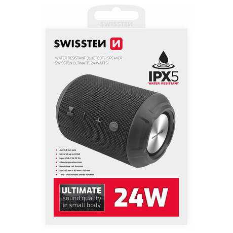 Swissten ULTIMATE 24W ČERNÝ (foto 4)