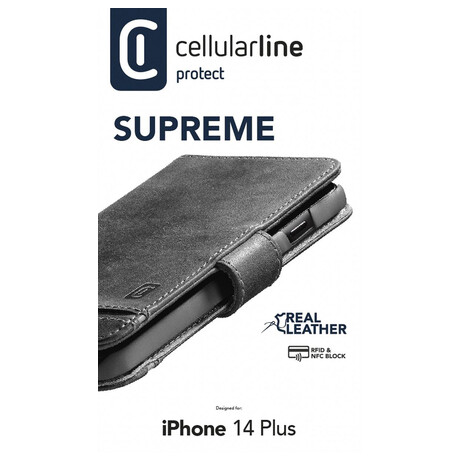 CellularLine Supreme pro Apple iPhone 14 Plus, ern (foto 2)