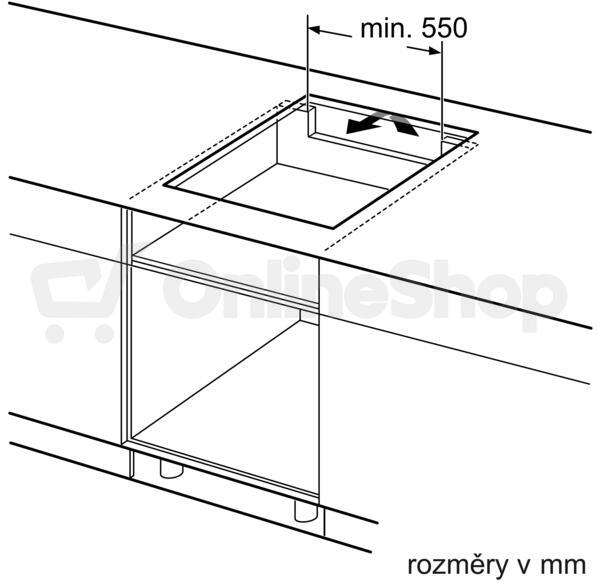 Indukční deska Bosch PWP611BB5E Serie 4