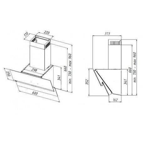 Odsava par CATA EMPIRE KD 352060