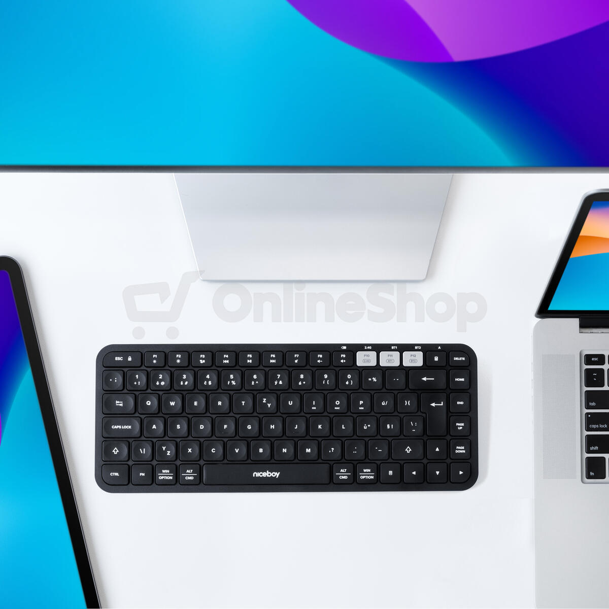 PC klávesnice Niceboy OFFICE K30X BT