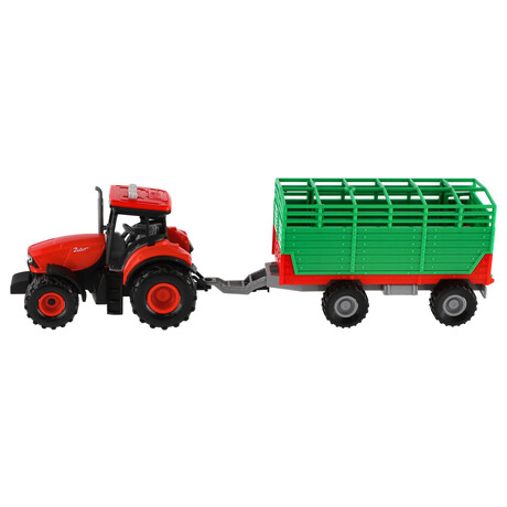 Teddies Zetor s vlekem, plast, 36cm (foto 2)