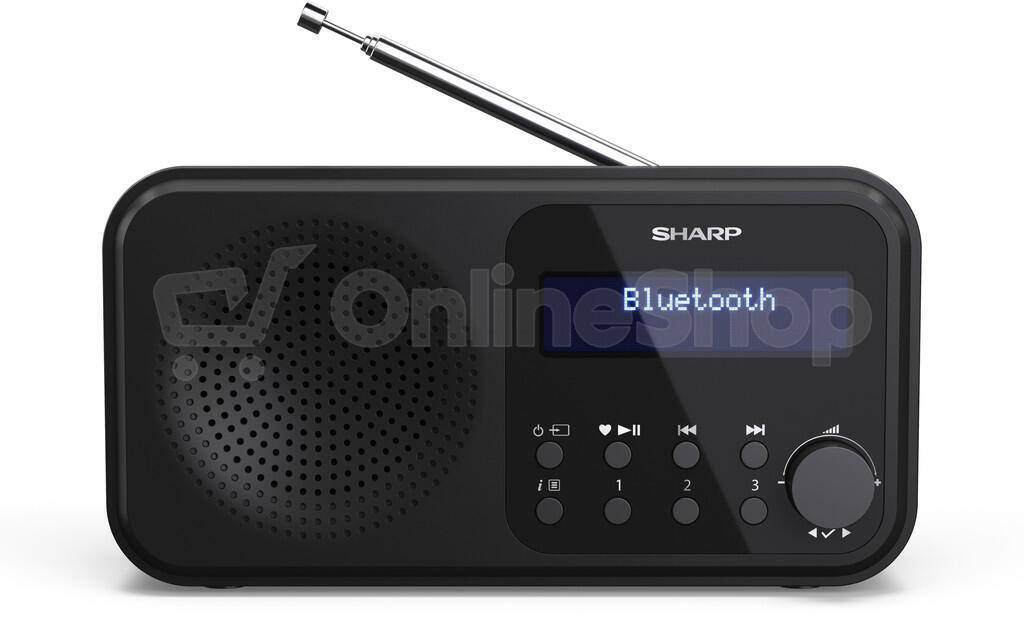 Digitální rádio Sharp DR-P420BK