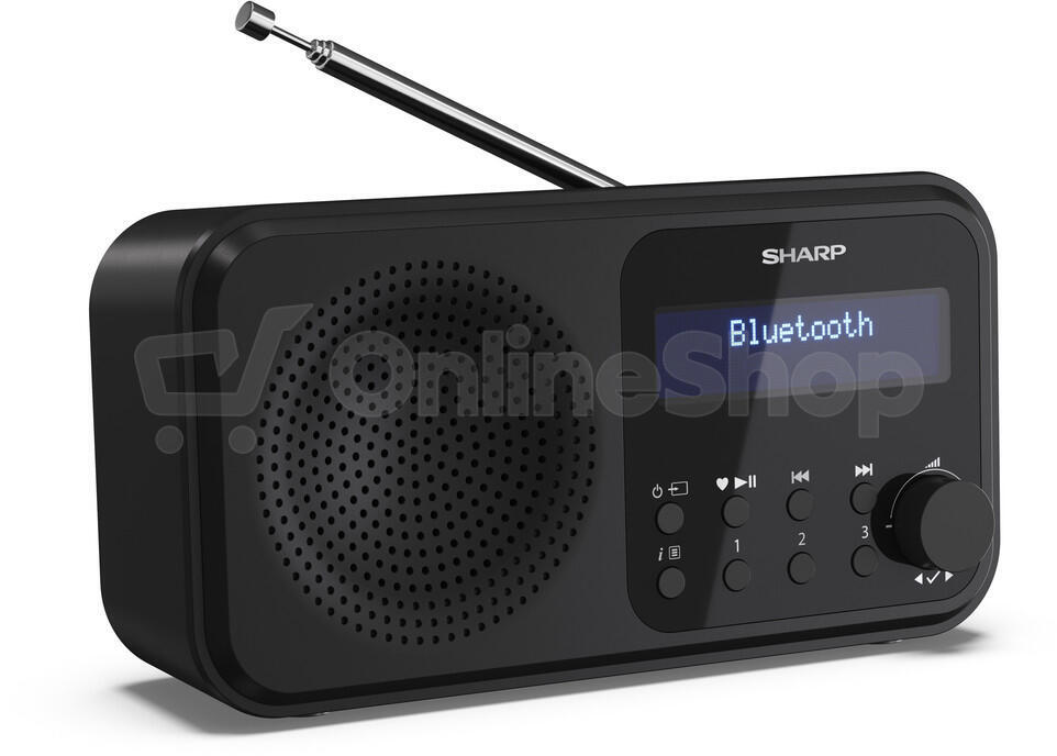 Digitální rádio Sharp DR-P420BK