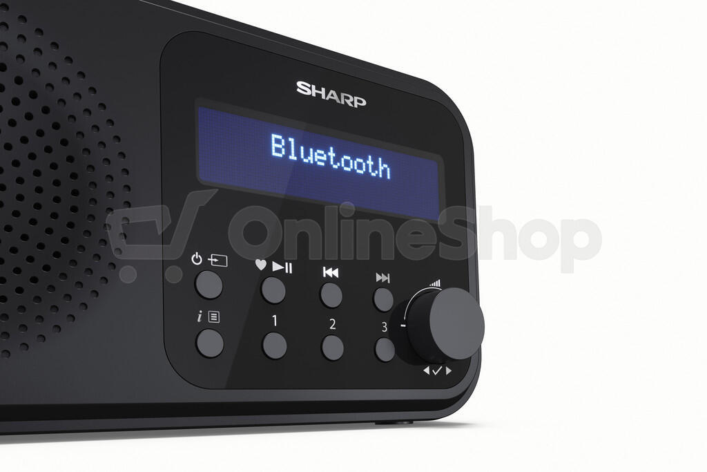 Digitální rádio Sharp DR-P420BK