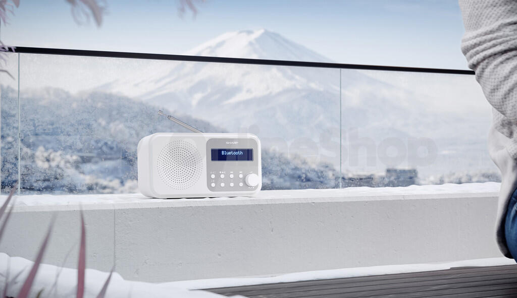 Digitální rádio Sharp DR-P420WH