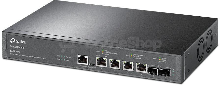 TP-Link TL-SX3206HPP 4x10G 2xSFP+ L2+ POE++ Omada SDN