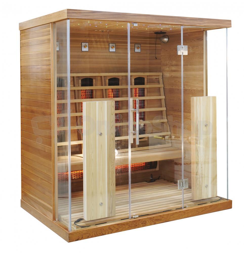 Infrasauna Belatrix Cedr Superior 3/4 Lux