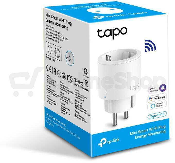 Chytrá zásuvka TP-Link Tapo P115