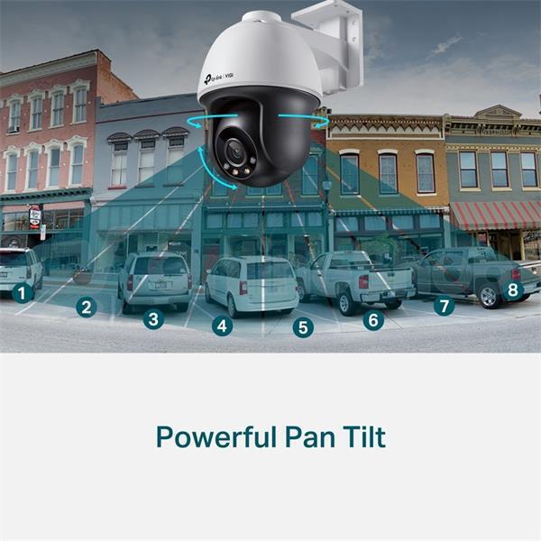 TP-Link VIGI C540(4mm), 4MP, PTZ, PoE, IR 30m, Micro SD card