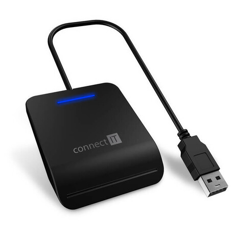 CONNECT IT USB teka eObanek a ipovch karet, ERN (CFF-3050-BK)