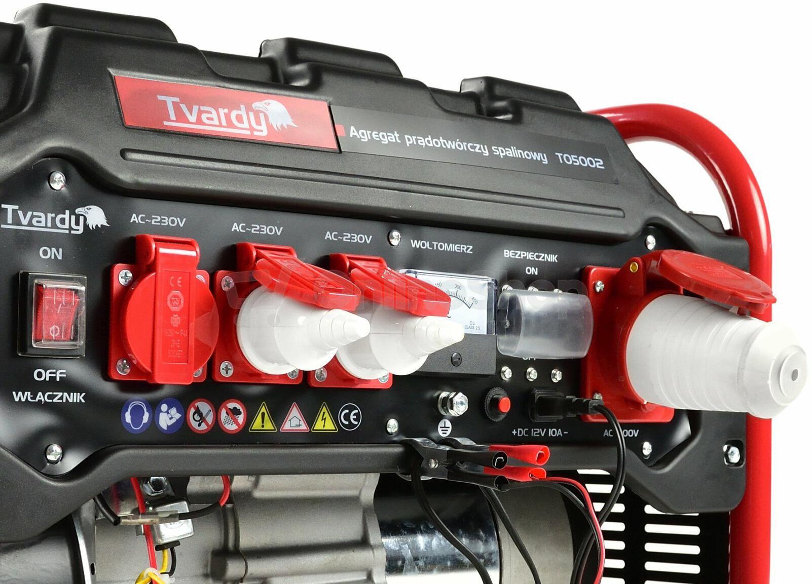 Elektrocentrála TVARDY 7 HP/2,8 kW AVR