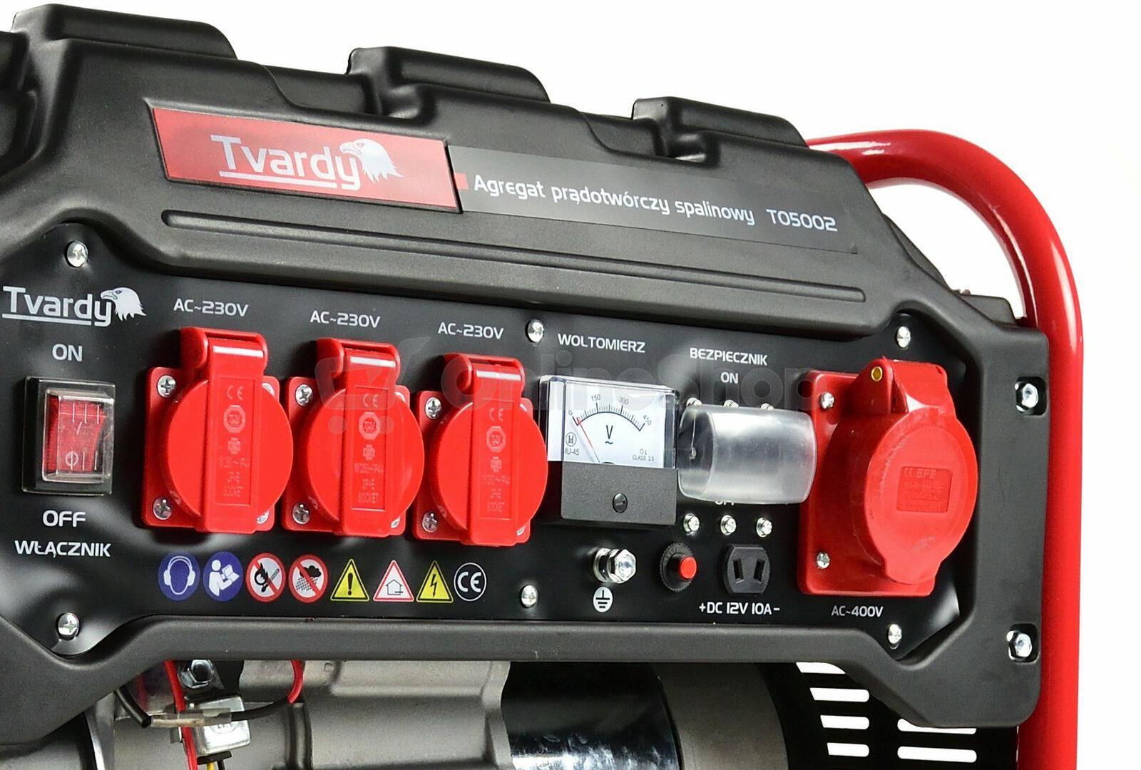 Elektrocentrála TVARDY 7 HP/2,8 kW AVR