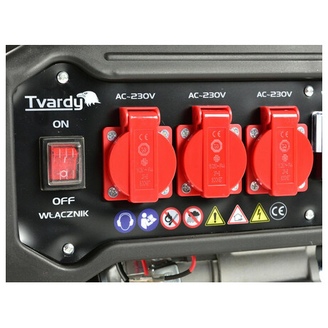 Elektrocentrála TVARDY 7 HP/2,8 kW AVR