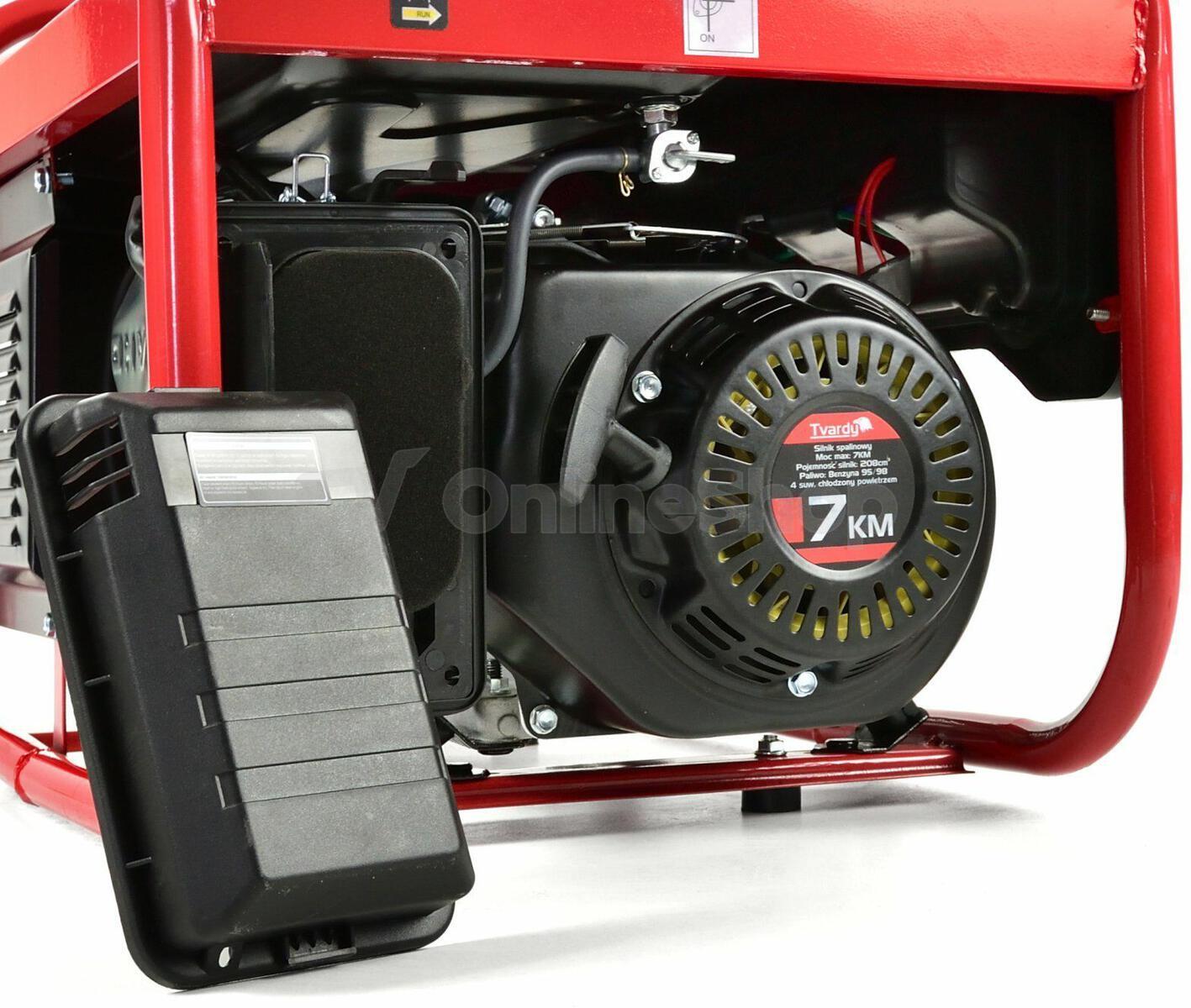 Elektrocentrála TVARDY 7 HP/2,8 kW AVR