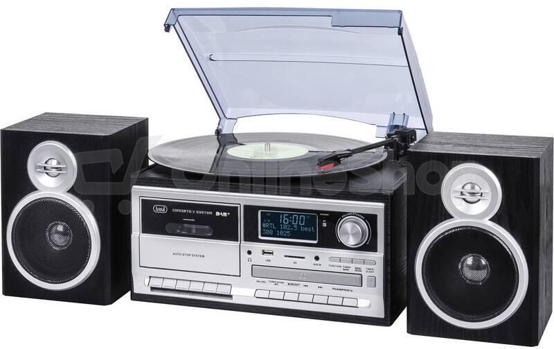 Mikrosystém Trevi TT 1072 DAB BK