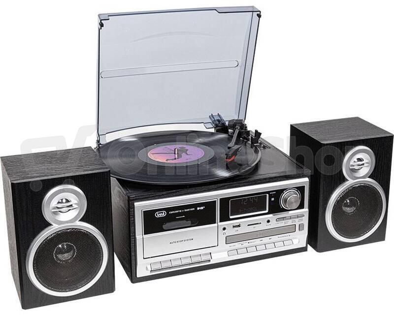 Mikrosystém Trevi TT 1072 DAB BK