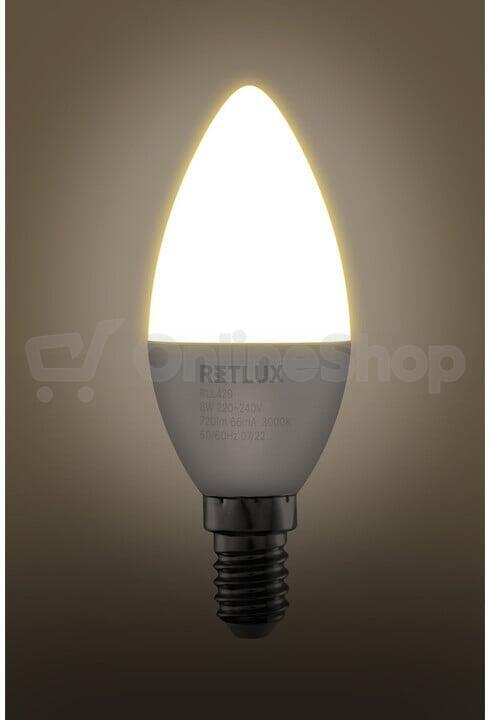 LED žárovka candle Retlux RLL 429