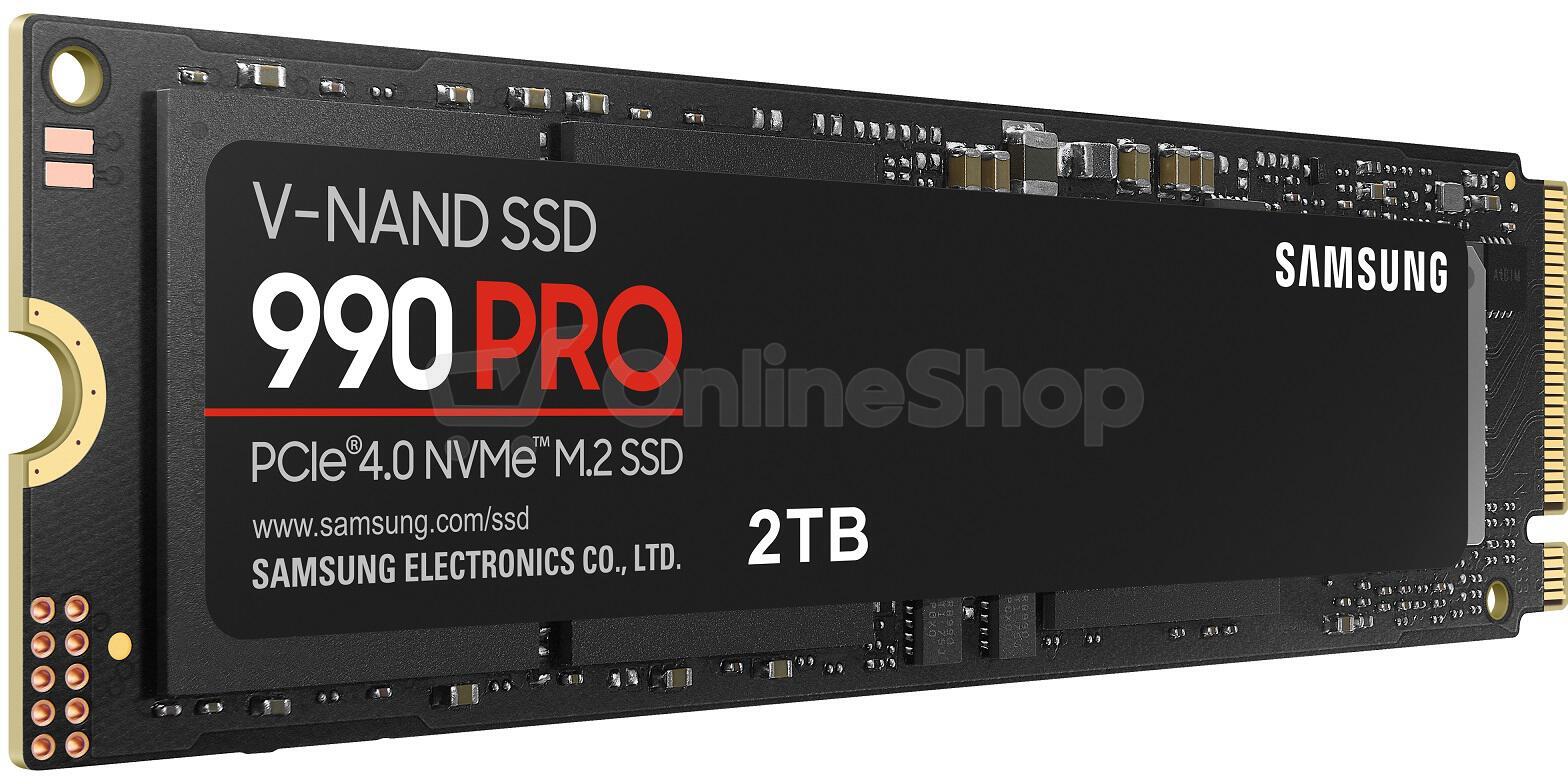 Samsung SSD 990 PRO NVMe, M.2 SSD 2 TB (MZ-V9P2T0BW)