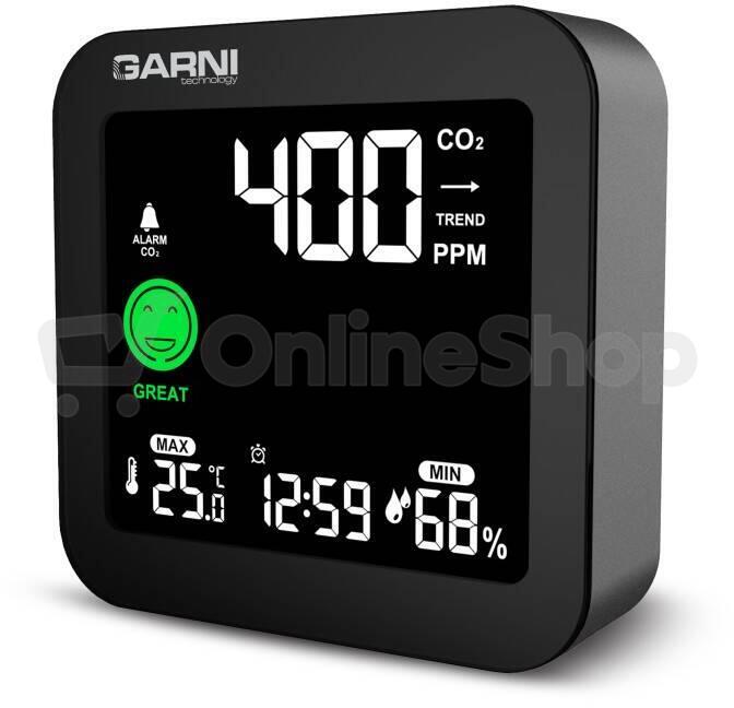 Garni technology Měřič CO2 GARNI 201 OneCare