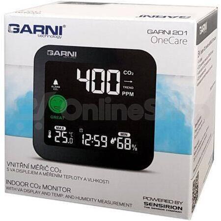 Garni technology Měřič CO2 GARNI 201 OneCare