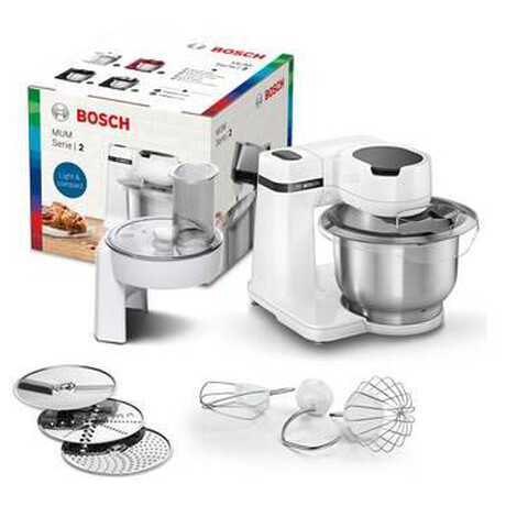 Bosch Serie 6 MUMS6EW22 Küchenmaschine 1600W, weiß/edelstahl A022514