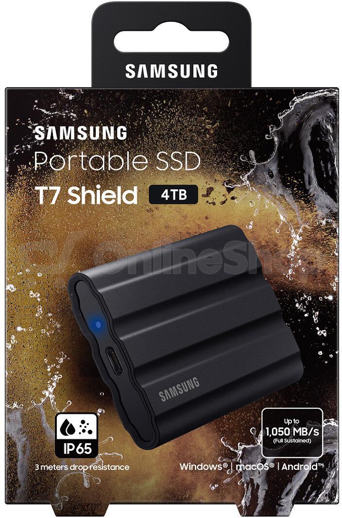 Externí disk Samsung SSD 4TB T7 Shield USB 3.2 Gen2