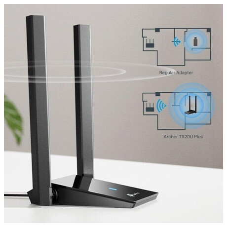 TP-Link TP-link Archer TX20U Plus High Gain Dual Band WiFi6 USB adapter