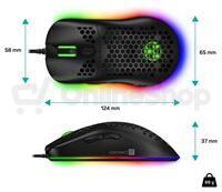 CONNECT IT BATTLE AIR 2 profesionální optická herní myš + SW, 12800 DPI, černá (CMO-5511-BK)