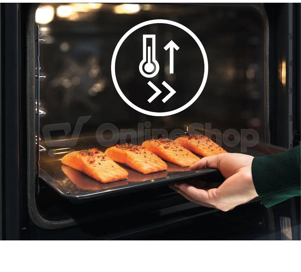 Trouba Electrolux EOD3H40BX Série 600 SteamBake