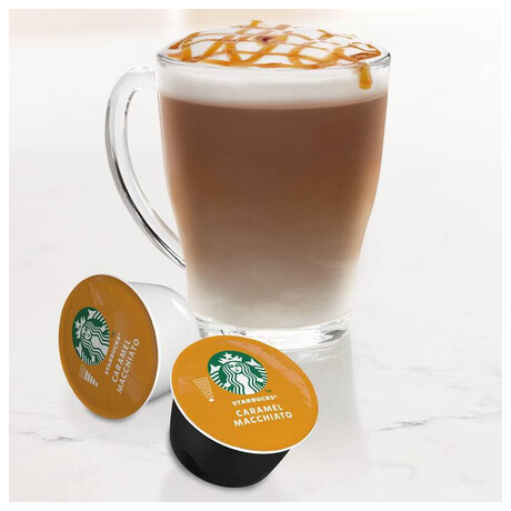 Kvov kapsle STARBUCKS by Nescaf Dolce Gusto Caramel Macchiato, 12 ks