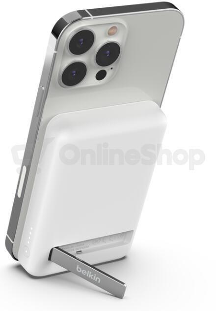 Belkin magnetická powerbanka 5000mAh bílá (BPD004btWT)
