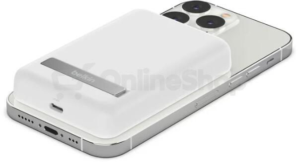 Belkin magnetická powerbanka 5000mAh bílá (BPD004btWT)