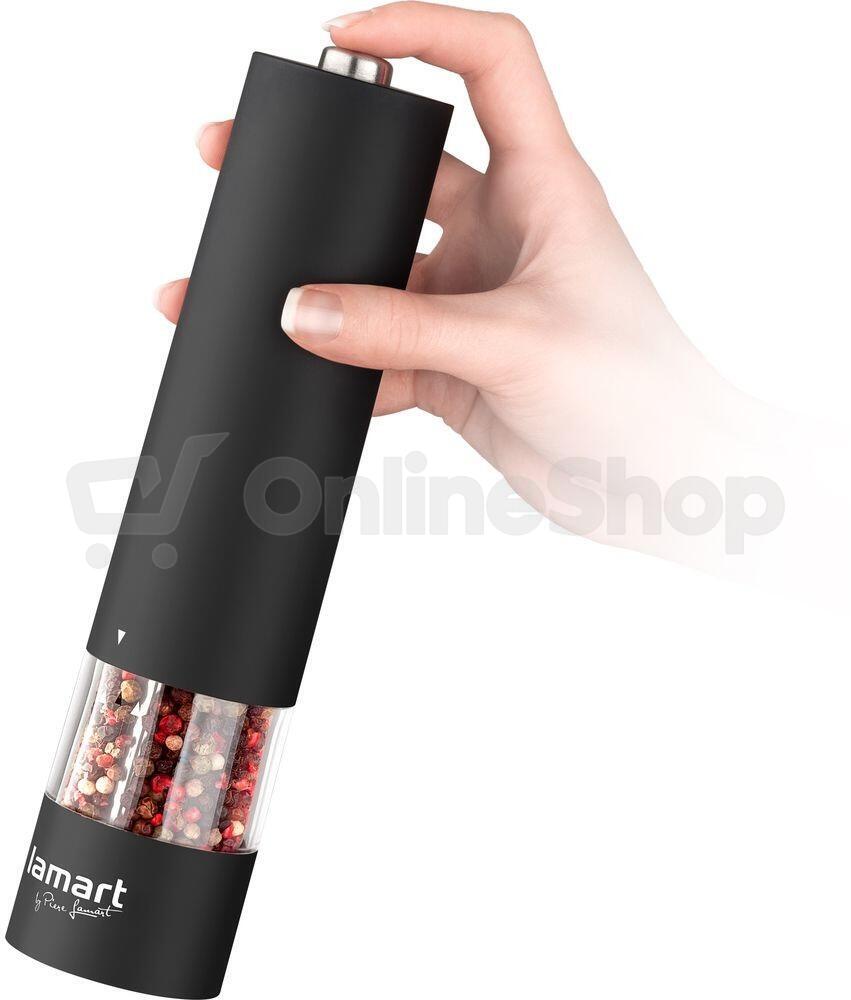 SET Elektrický mlýnek Ruber Lamart LT7061 šedý, 2ks