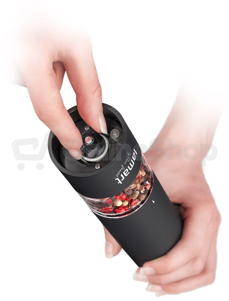 SET Elektrický mlýnek Ruber Lamart LT7061 šedý, 2ks