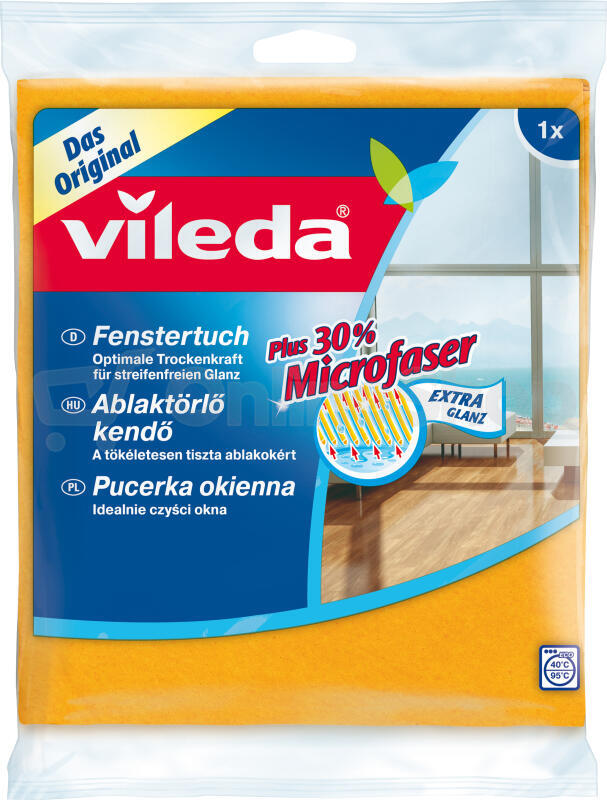 Vileda Microfibre hadřík na okna 1 ks