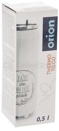 Termoska plechovka KAŽDÝ DEN 0,5 l Orion