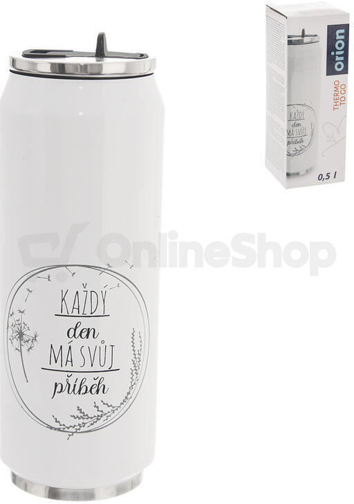 Termoska plechovka KAŽDÝ DEN 0,5 l Orion