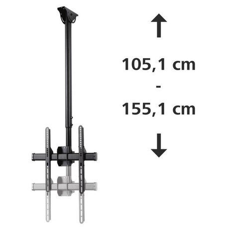 Hama stropn drk TV, 105-155 cm, 400x400, oton