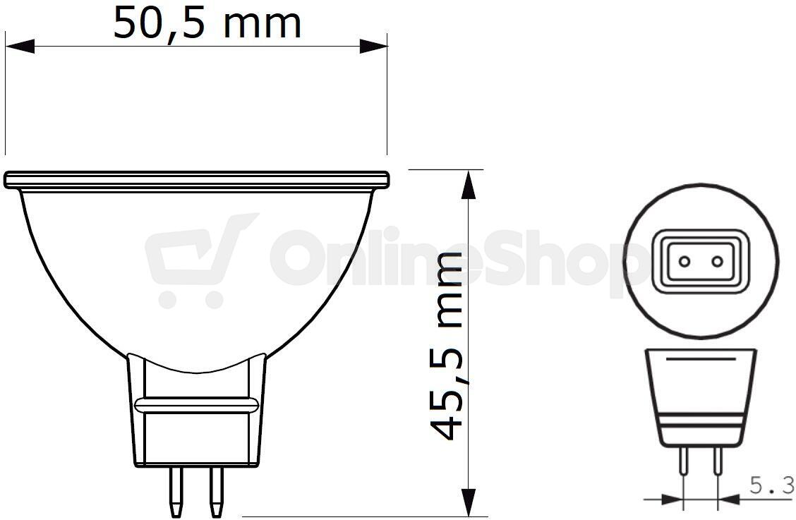 Philips CorePro LED 4,4W