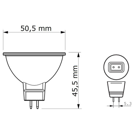 Philips CorePro LED 4,4W