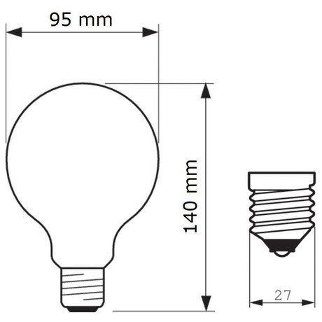 Philips CorePro E27 827 LED 7W 806lm