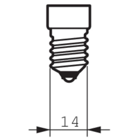 Philips E14 LED do&nbsp;digestoře/lednice (foto 1)