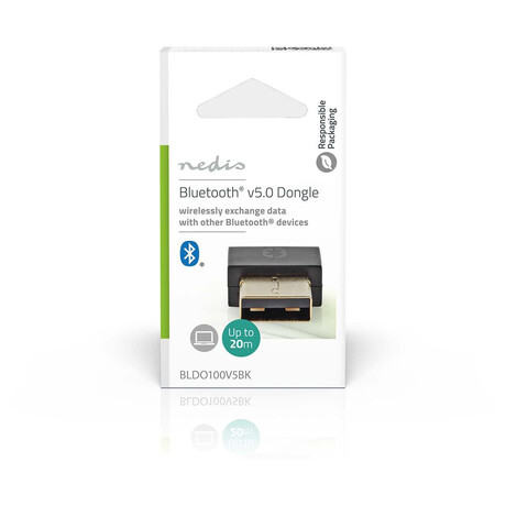 Bluetooth Adaptr NEDIS BLDO100V5BK