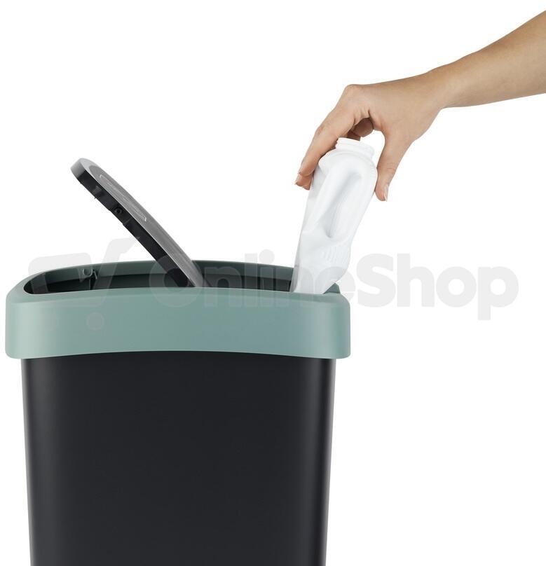 ROTHO TWIST odpadkový koš 10L - modrá