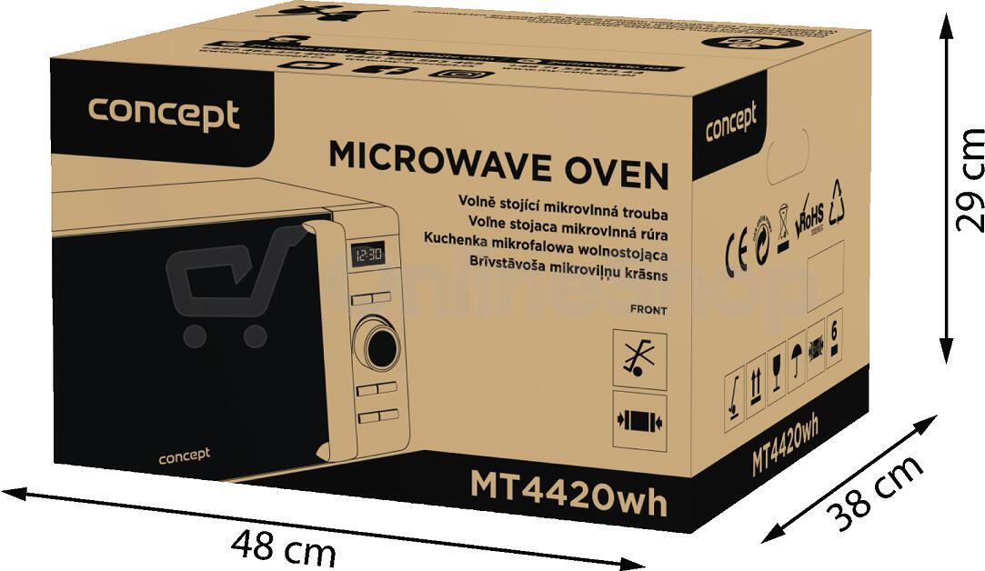 Mikrovlnná trouba Concept MT4420wh