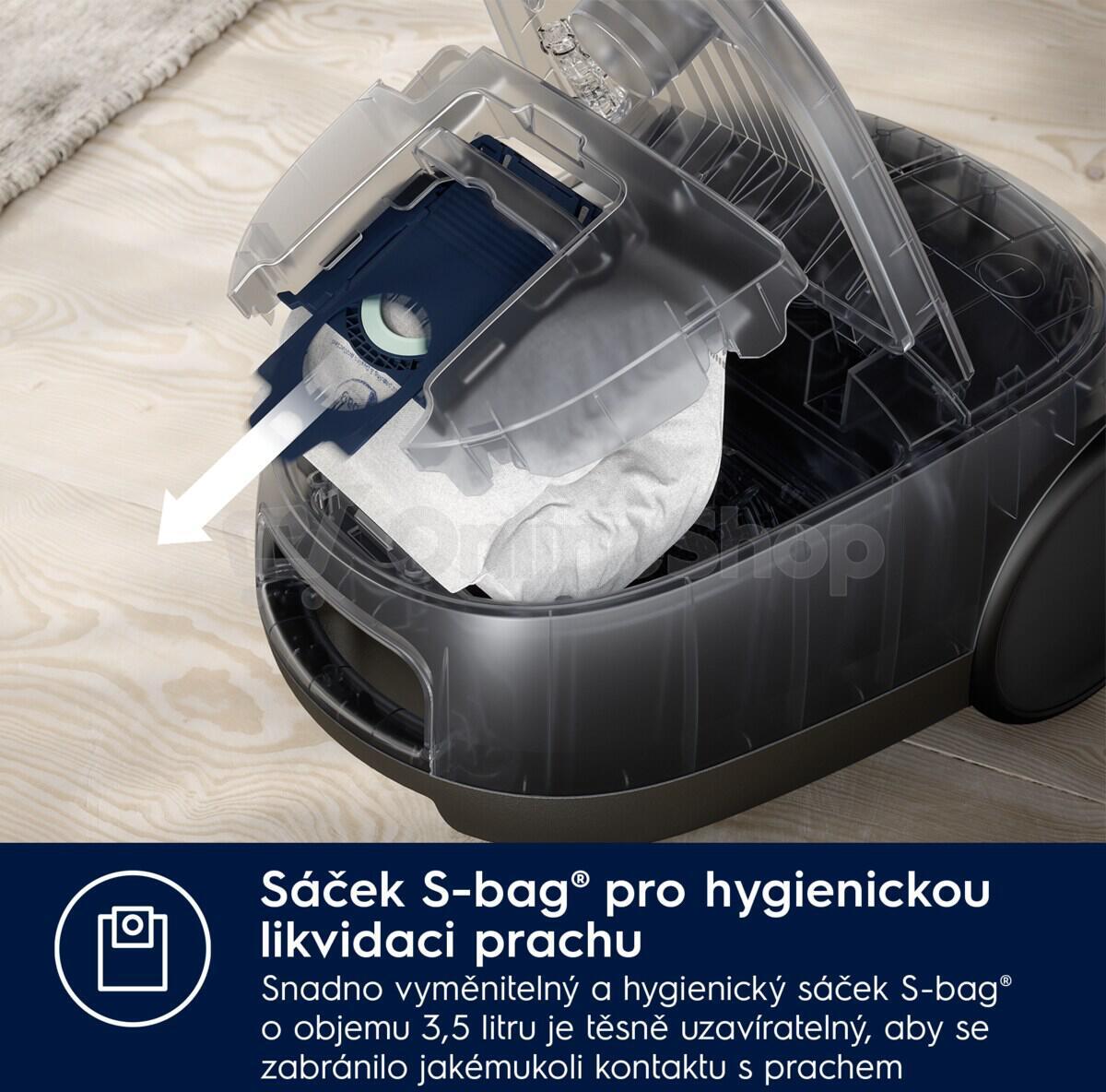 Sáčkový vysavač Electrolux 600 Clean EB61C1OG