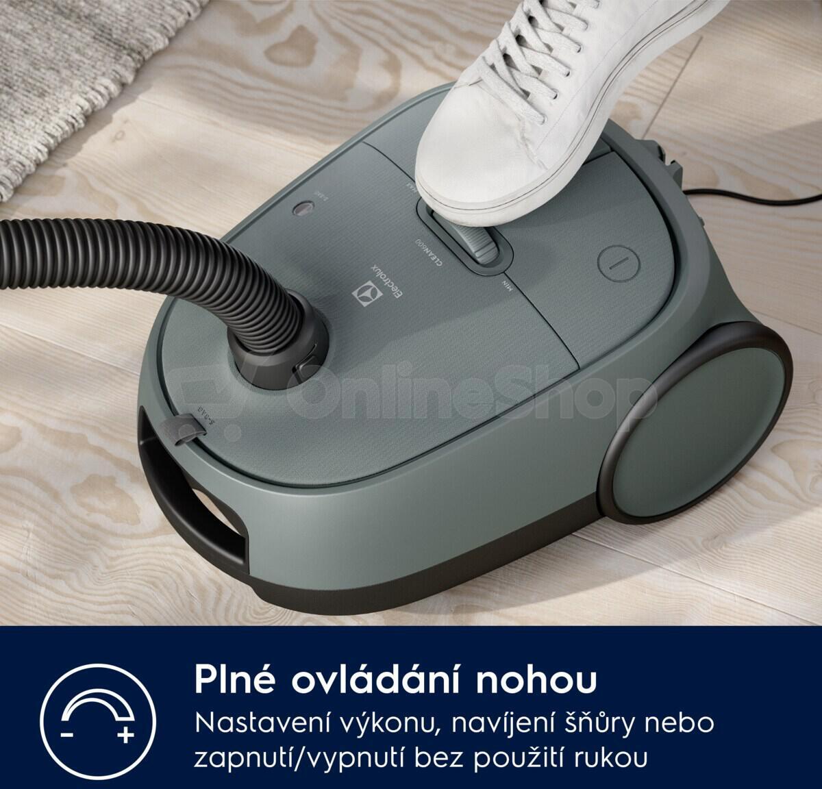 Sáčkový vysavač Electrolux 600 Clean EB61C1OG