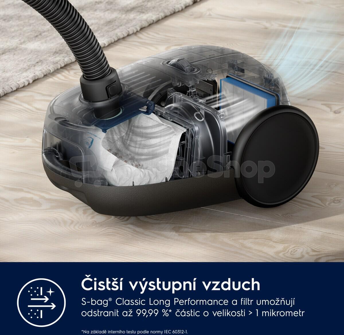 Sáčkový vysavač Electrolux 600 Clean EB61C1OG